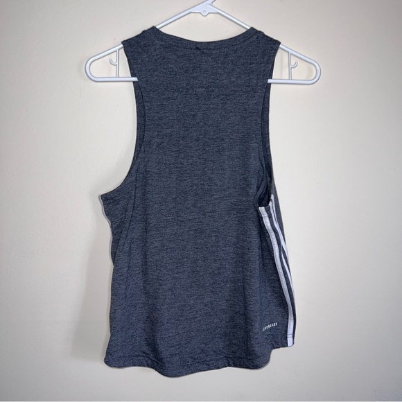 Adidas Aeroready Women’s Gray Tank Top Size Medium - Picture 2 of 7